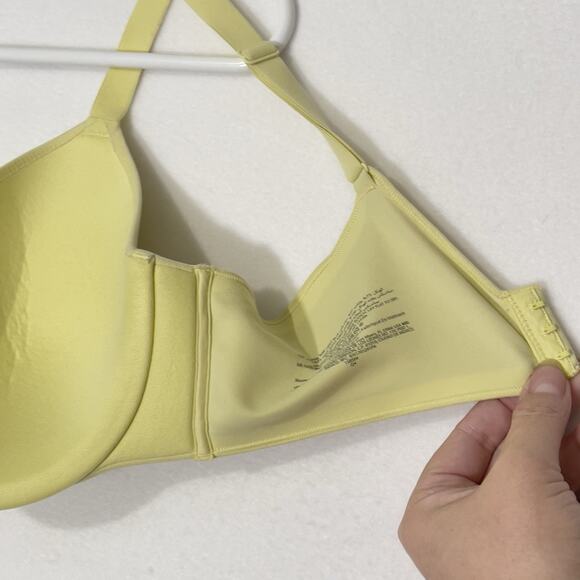 Soma Bra Womens 38D Enbliss Full Coverage Yellow Underwire Lined Soft T-Shirt - Picture 9 of 9